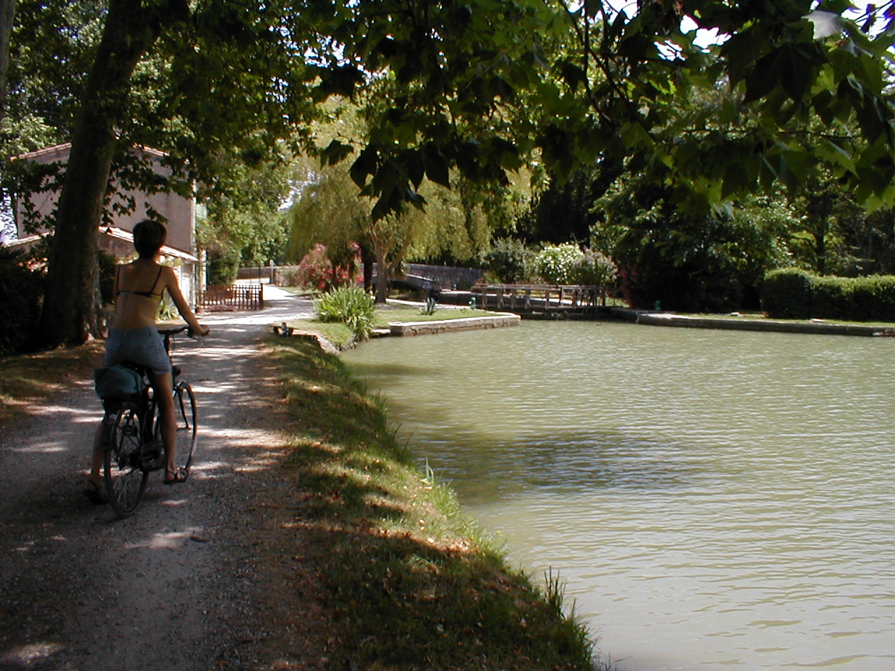 Canal du Midi fietsen op het jaagpad
